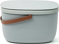 Контейнер для пищевых отходов Qualy Foody QL10380-GY (серый)