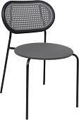 Стул AksHome Teo (серый/черный)