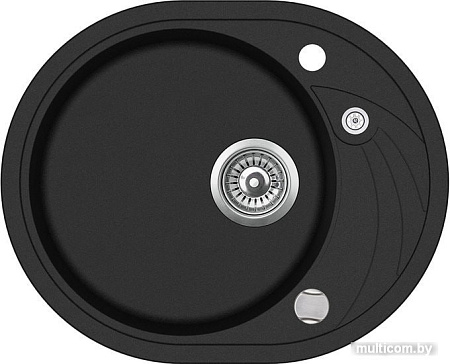 Кухонная мойка Aquasanita Clarus SR102AW (black metallic 601)
