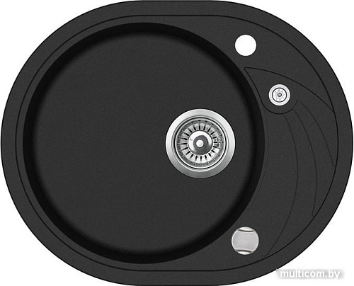 Кухонная мойка Aquasanita Clarus SR102AW (black metallic 601)