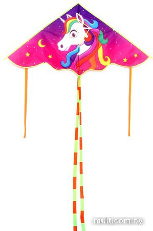 Воздушный змей Funny Toys Единорог 9236599