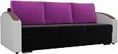 Диван Лига диванов Монако slide 102009 (черный/белый/фиолетовый)