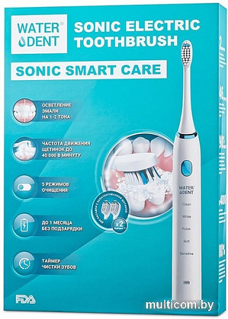 Электрическая зубная щетка Waterdent Sonic Smart Care