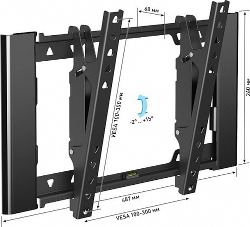 Кронштейн Holder LCD-T3929 (черный)