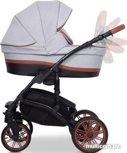 Универсальная коляска Riko Piano (3 в 1, 04 anthracite)