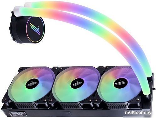 Кулер для процессора 1stPlayer Mothra MT360 (черный)