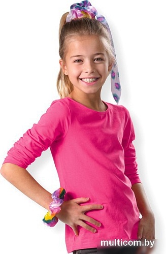 Набор для рукоделия SES Creative Блестящие модные резинки для волос 14140