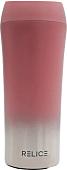 Термокружка Relice RL-8406 400мл (розовый)