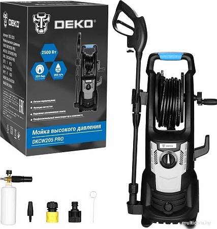 Мойка высокого давления Deko DKCW205 PRO 083-2025