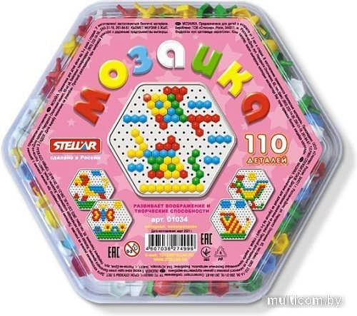 Развивающая игрушка Stellar Мозаика 01034