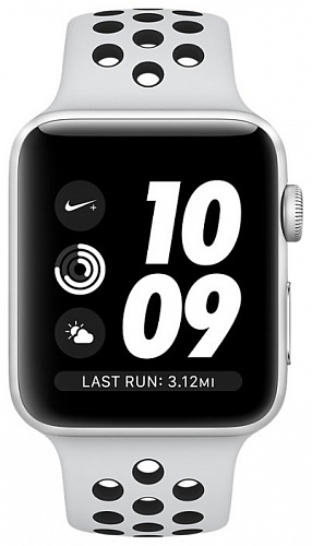 Часы Apple Watch Series 3 42mm Aluminum Case with Nike Sport Band
