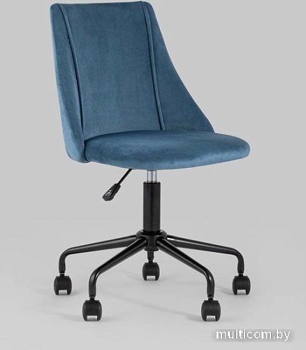 Кресло Stool Group Сиана велюр (синий)