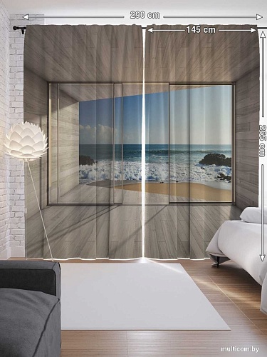 JoyArty Море за стеклом p_11838