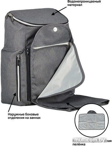 Городской рюкзак Farfello F8 (темно-серый)