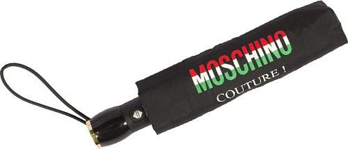 Зонт Moschino 8015-OCA Tricolore Black