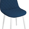 Стул Трия Ричи К1С (белый матовый/велюр Confetti Blue)