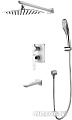 Душевая система Lemark Melange [LM4922CW]