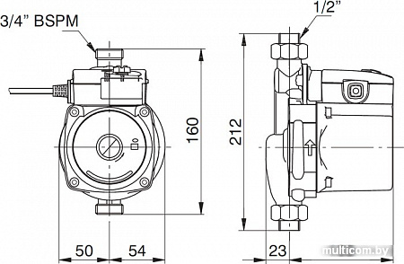 Насос Grundfos UPA 15-90 160