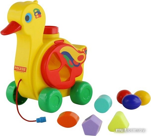 Сортер Полесье Уточка-несушка (в коробке)