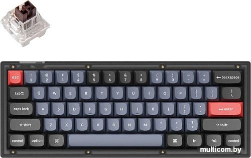 Клавиатура Keychron V4 RGB V4-A3-RU (Keychron K Pro Brown)