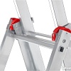 Лестница-стремянка Новая высота алюминиевая трёхсекционная 3x9 (1230309)