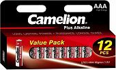Батарейка Camelion LR03 Plus Alkaline Block-12 LR03-HP12