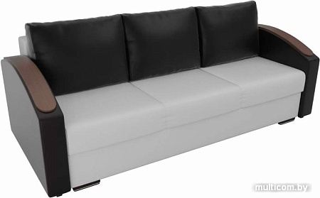 Диван Лига диванов Монако slide 102018 (белый/черный)
