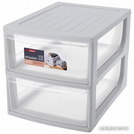 Органайзер для хранения Econova формат A4 433223830 (светло-серый)