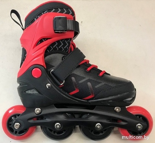 Роликовые коньки Tech Team Hook (р-р 30-33, красный)