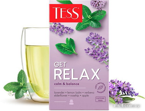 Травяной чай Tess Get Relax 20 шт