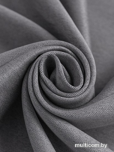 Штора Ника Зварико блэкаут 888250-04 2x2.5 м (серый)