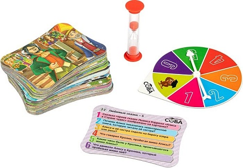 Развивающая игра Bondibon Умная сова. Любимые сказки 5 ВВ4841