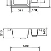 Кухонная мойка Granicom G011 (сахара)