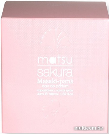 Masaki Matsushima Matsu Sakura EdP (40 мл)