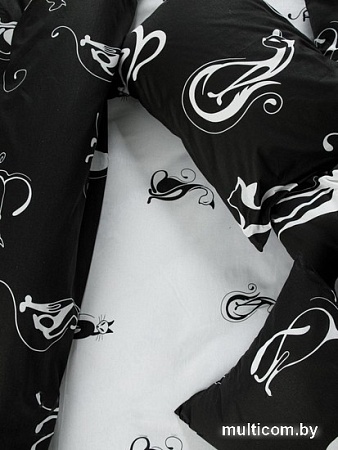 Постельное белье Ночь Нежна Багира Стандарт 70305-1+70306-1 (2-спальный, 70x70)