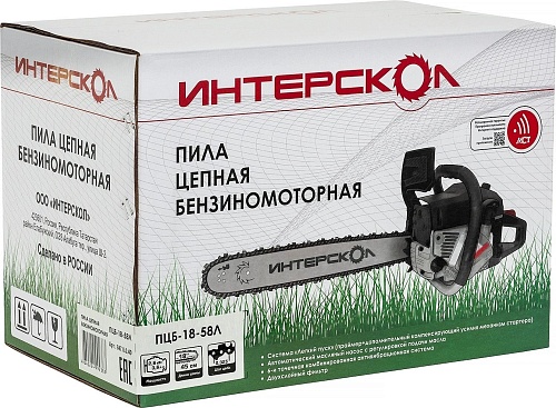 Бензопила Интерскол ПЦБ-18/58Л