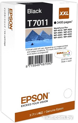 Картридж Epson C13T70114010
