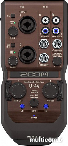 Аудиоинтерфейс Zoom U-44
