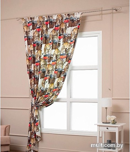 Штора Amore Mio RR 4492-01 2x2.7 м 30586 (мультиколор)