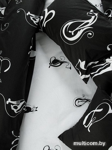 Постельное белье Ночь Нежна Багира Стандарт 70305-1+70306-1 (2-спальный, 70x70)