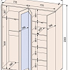 Интерлиния Quartz QZ-ШК3 (дуб нокс/черный)