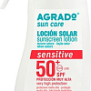Лосьон солнцезащитный Agrado Locion для чувствительной кожи SPF50+ (250 мл)