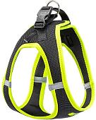 Шлейка Ferplast Kaori P 75469021 (XXS, черный/зеленый)