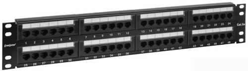 Коннектор ExeGate EPP3-19-48-8P8C-C5e-110D