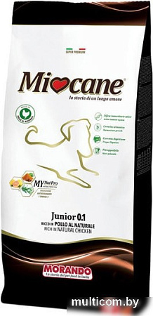 Сухой корм для собак Miocane Adult 0.5 с ягненком и рисом 10 кг