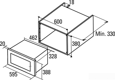Микроволновая печь CATA МС 20 IX