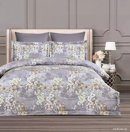 Постельное белье Arya Diamond Mystery 1.5сп 8680943246547 (пыльный фиолетовый)