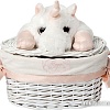 Корзина Natural House Единорог EW-86 XS (белый)