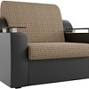 Кресло Лига диванов Сенатор 100699 80 см (коричневый/черный)