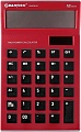 Бухгалтерский калькулятор Darvish DV-2725-12R (красный)
